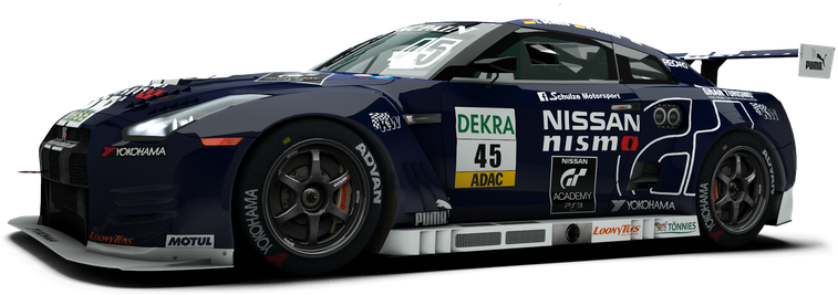 Nissan Gt-r Gt3 - Nissan Gt-r (790x395), Png Download