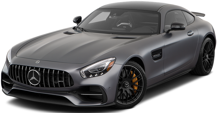 Front Angle View - Mercedes Benz Gts Coupe (800x400), Png Download
