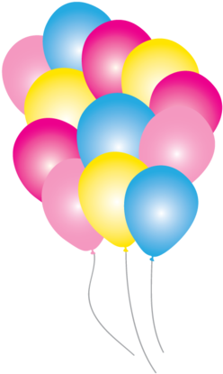 My Little Pony Balloons Party Pack - Green Pink Purple Balloons (339x480), Png Download