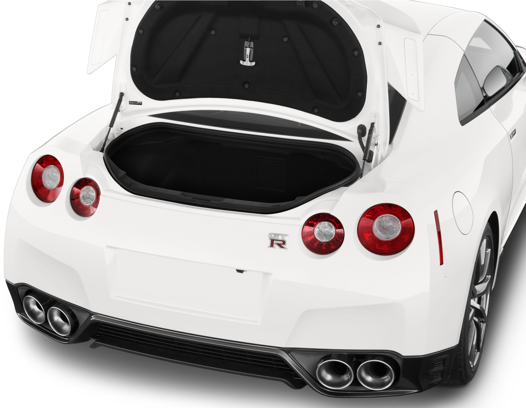 56 - - Nissan Gtr Black Metallic 2018 (2048x1360), Png Download