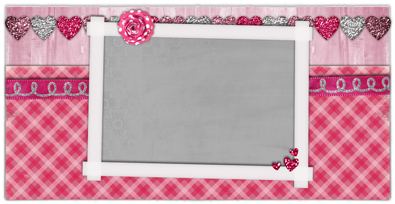 With Only A Wink Banner - Vintage Pink Banner Png (805x440), Png Download