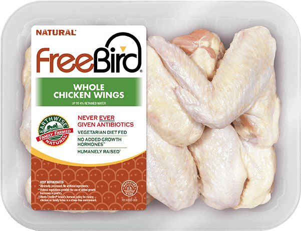 Freebird® Chicken Wings Are A Tasty Pre-dinner Snack - Freebird Gluten Free Chicken Nuggets - 12 Oz Box (600x600), Png Download