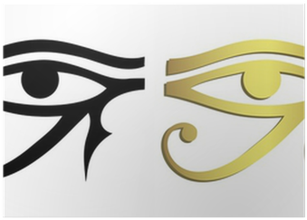 Gold Eye Of Horus Png (400x400), Png Download