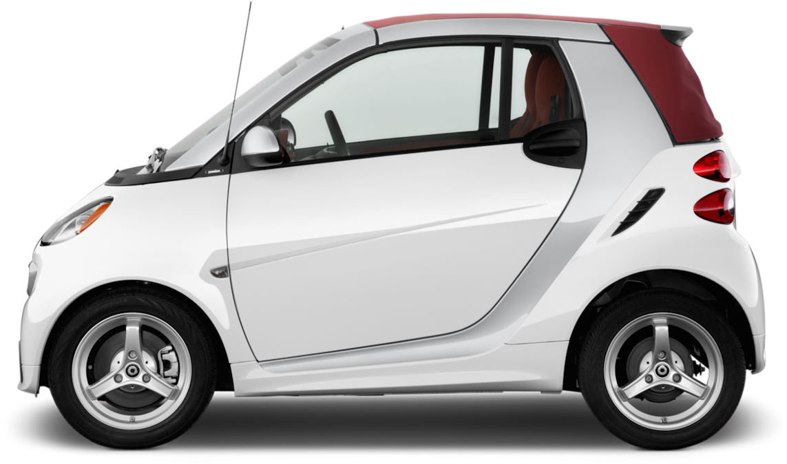7 - - Smart Car 2 Door (1360x903), Png Download