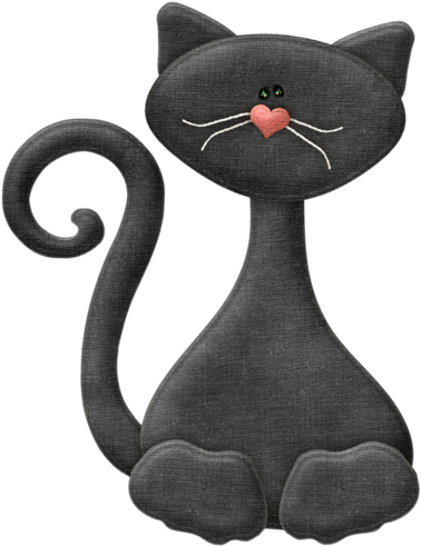 Cat - Halloween (398x500), Png Download