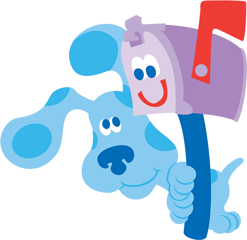 Blue's Clues Blue And Mailbox - Blues Clues Blue And Mailbox (940x855), Png Download