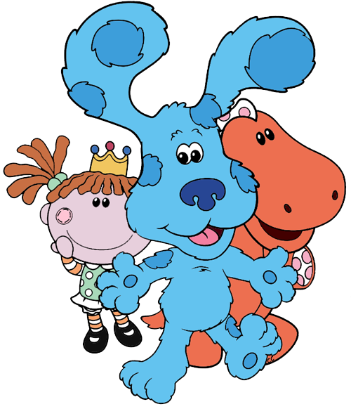 Clipart Best - Blue's - Blues Clues Blue Clipart (500x582), Png Download
