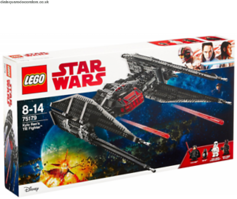 Fashion Lego Star Wars The Last Jedi 75179 Kylo Ren's - Lego Star Wars 75179 Kylo Rens Tie Fighter (800x785), Png Download