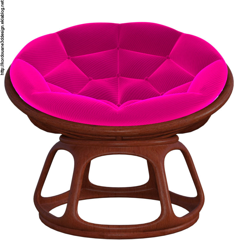 Tube De Fauteuil "loveuse" En Velours - Futon Pad (800x838), Png Download