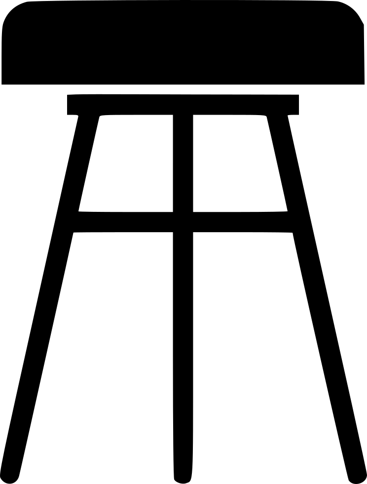 Png File - Tabouret Icone (744x980), Png Download
