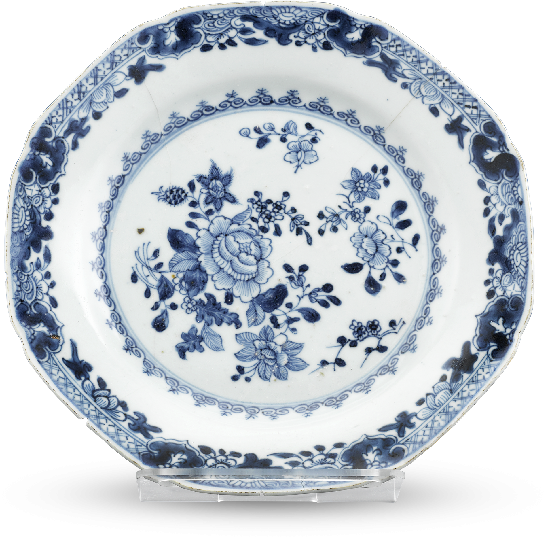 George And Martha Washington's Blue Canton China Dinner - Guangzhou (2500x2000), Png Download