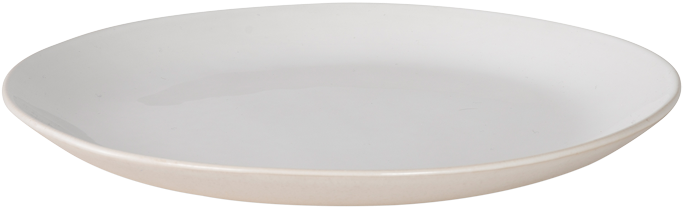 Talo Dinner Plate White - Dinner Plate White (900x670), Png Download