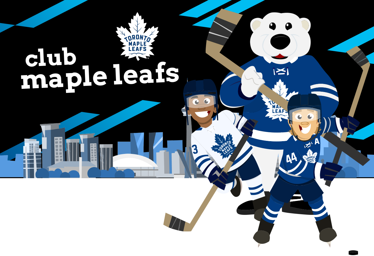 You Could Win A Family Prize Pack To A Leafs Home Playoff - Fanmats Nhl - Toronto Maple Leafs Man Cave All-star (1264x865), Png Download