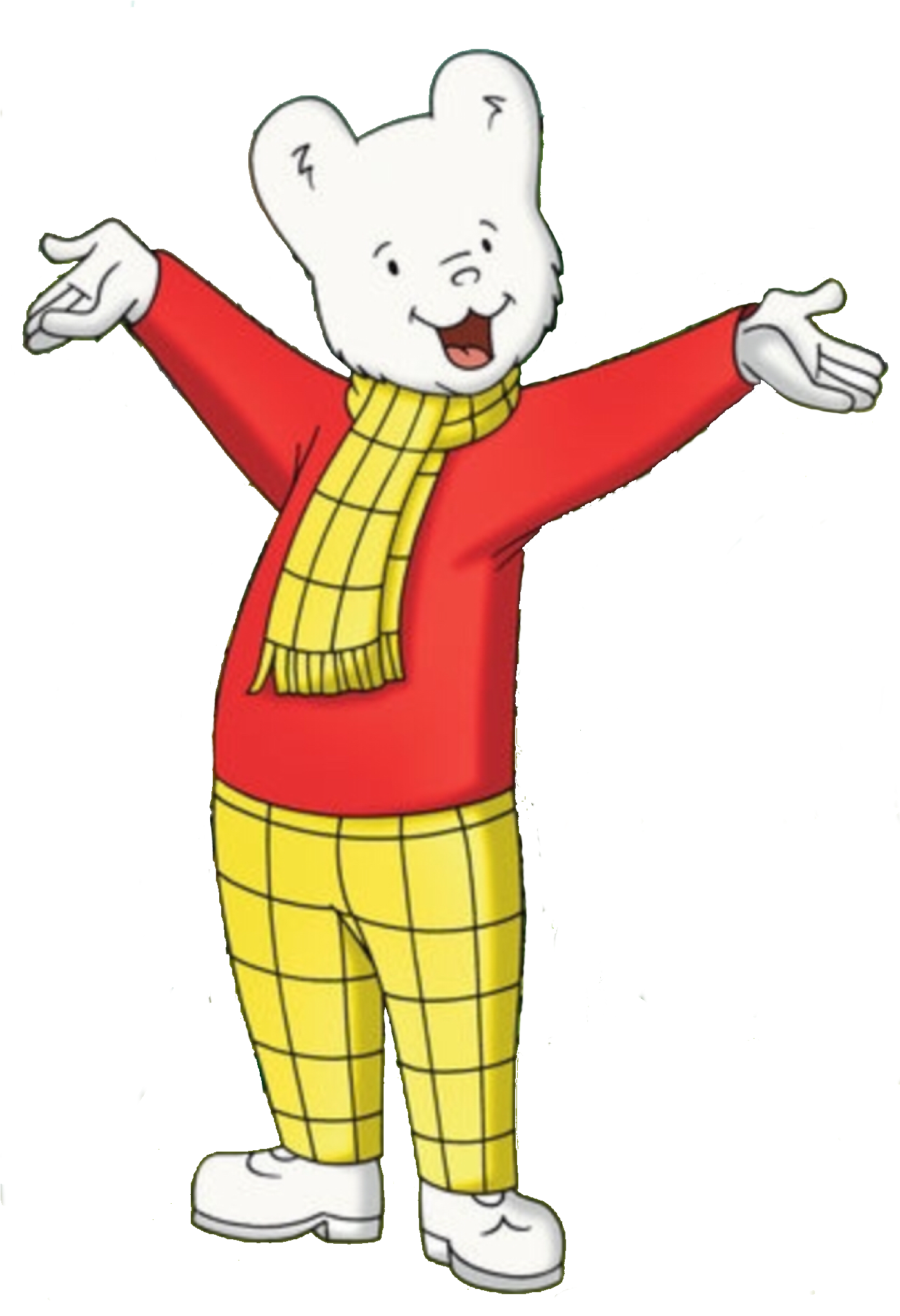 Rupert Bear (1395x2048), Png Download