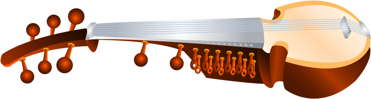 Instruments Clipart Cowbell - 10 Indian Musical Instrument (1280x447), Png Download
