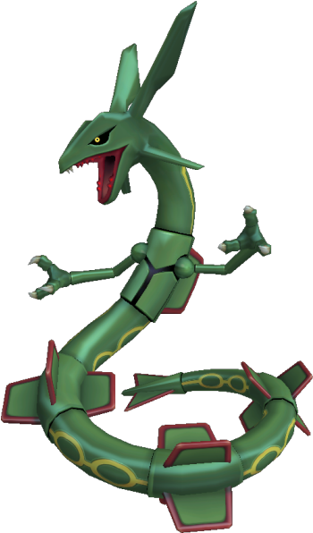Download Zip Archive - Pokemon Rayquaza (750x650), Png Download