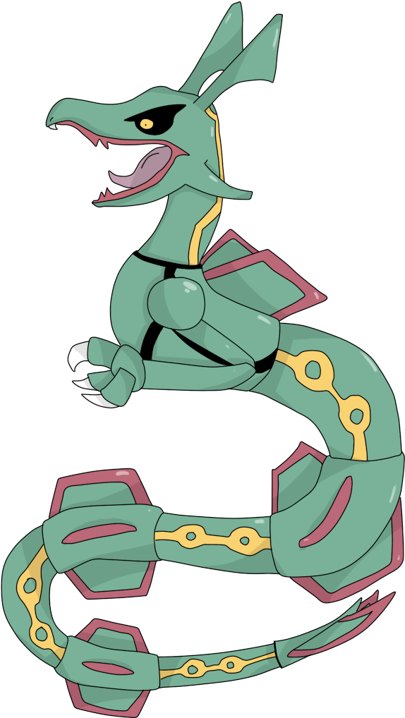 Oc Artrayquaza - Portable Network Graphics (768x1024), Png Download