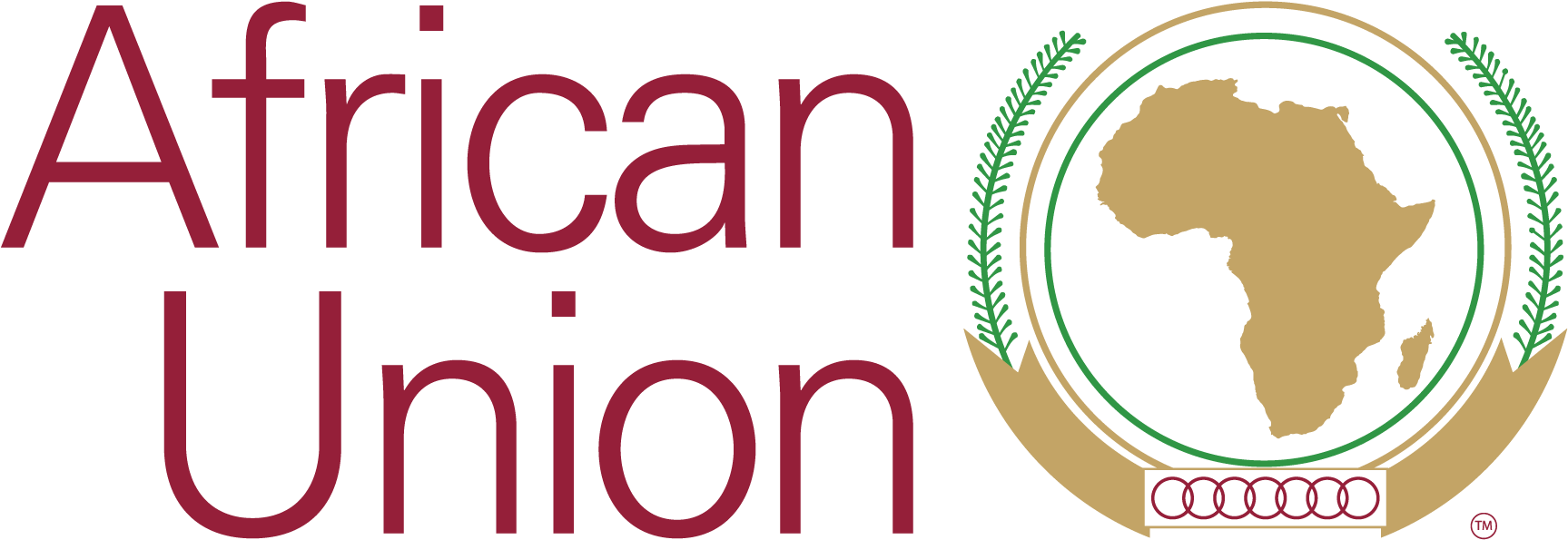 Au African Union Flag&arm&emblem - Africa Continental Free Trade Area Countries (1752x644), Png Download
