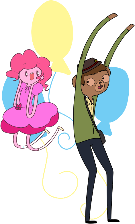 Adventure Time, Artist - Adventure Time Party Pat Anime (517x853), Png Download