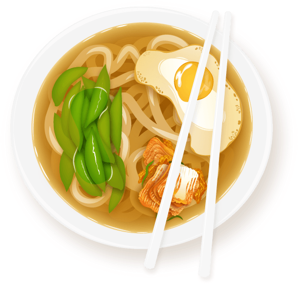 Noodle Bowl Png - Bowl Of Noodles Png (596x565), Png Download