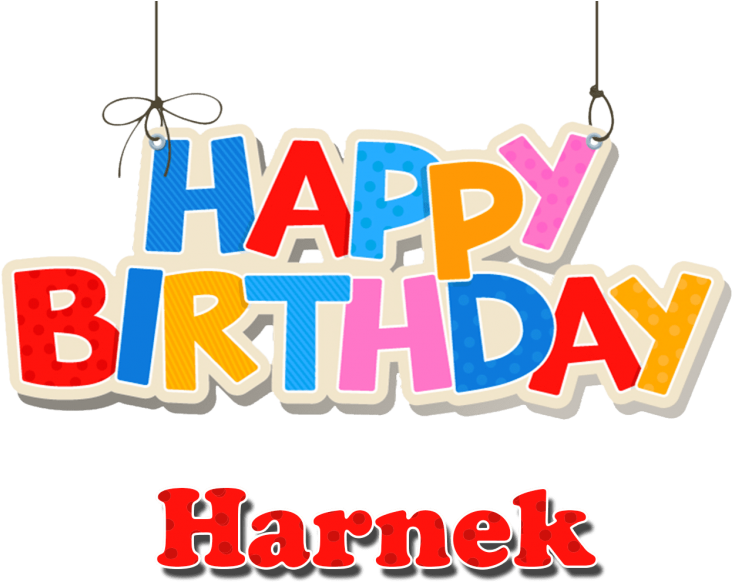 Free Png Harnek Happy Birthday Balloons Name Png Png - Happy Birthday Sara Png (850x651), Png Download