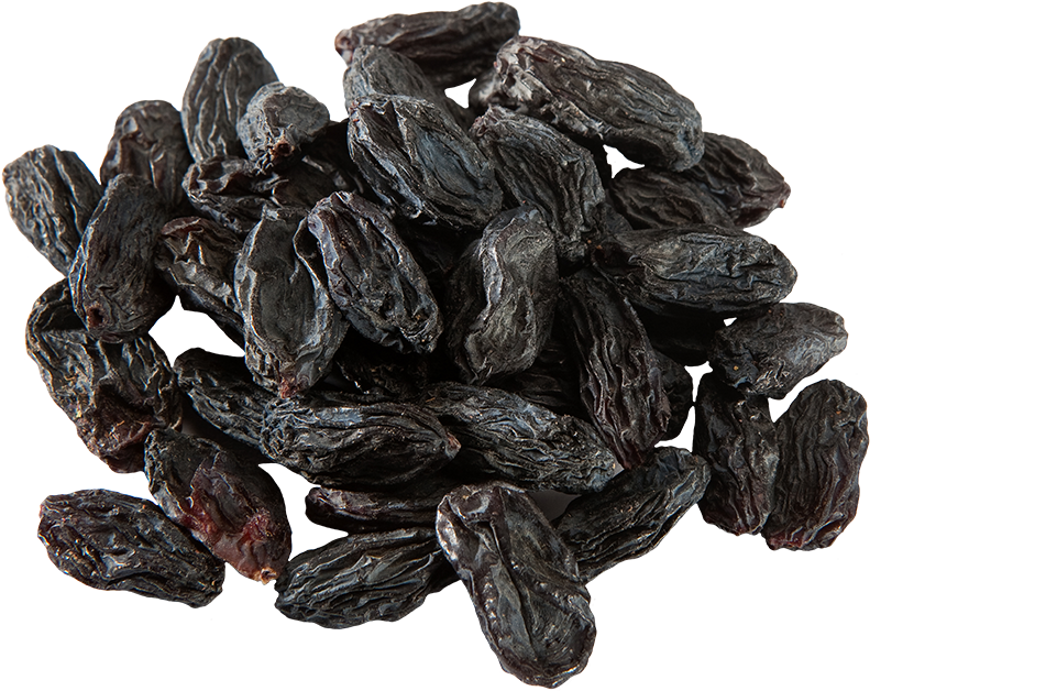 Raw Organic Black Bukhara Raisins - Color Son Las Pasas (1200x1200), Png Download