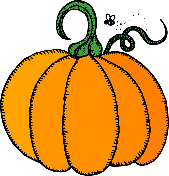 Pumpkin Winter Squash Fruits - Pumpkin Clipart (691x720), Png Download