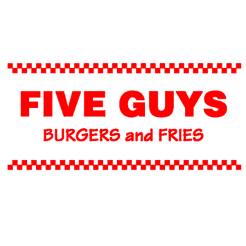 Five Guys (594x354), Png Download
