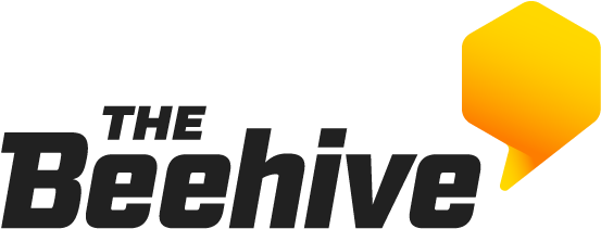 The Beehive - Graphic Design (600x229), Png Download