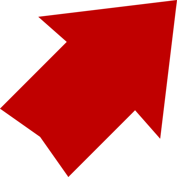 Red Arrow No Png (600x600), Png Download