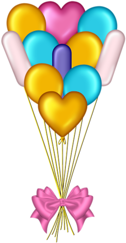 Sd Birthday Diva Party Balloons - Diva Birthday Clipart (269x500), Png Download
