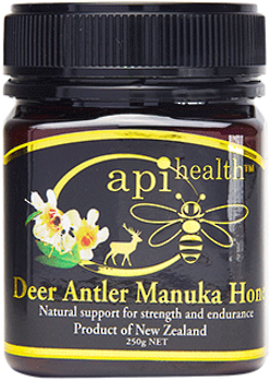 Deer Antler Manuka Honey 250g - Mānuka Honey (550x550), Png Download