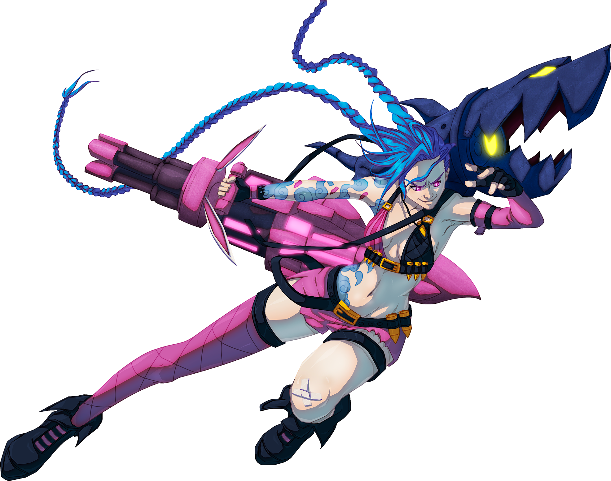 Jinx Lol Jinx Render (2048x1596), Png Download