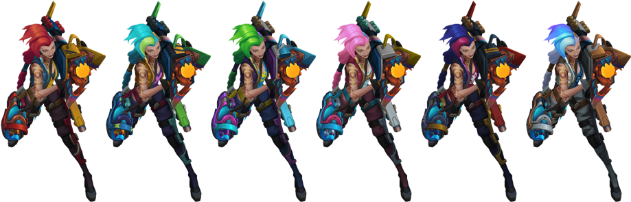 Odyssey Ziggs Chromas Available Until September 25, - Jinx Sieu Quay Khong Gian (972x300), Png Download