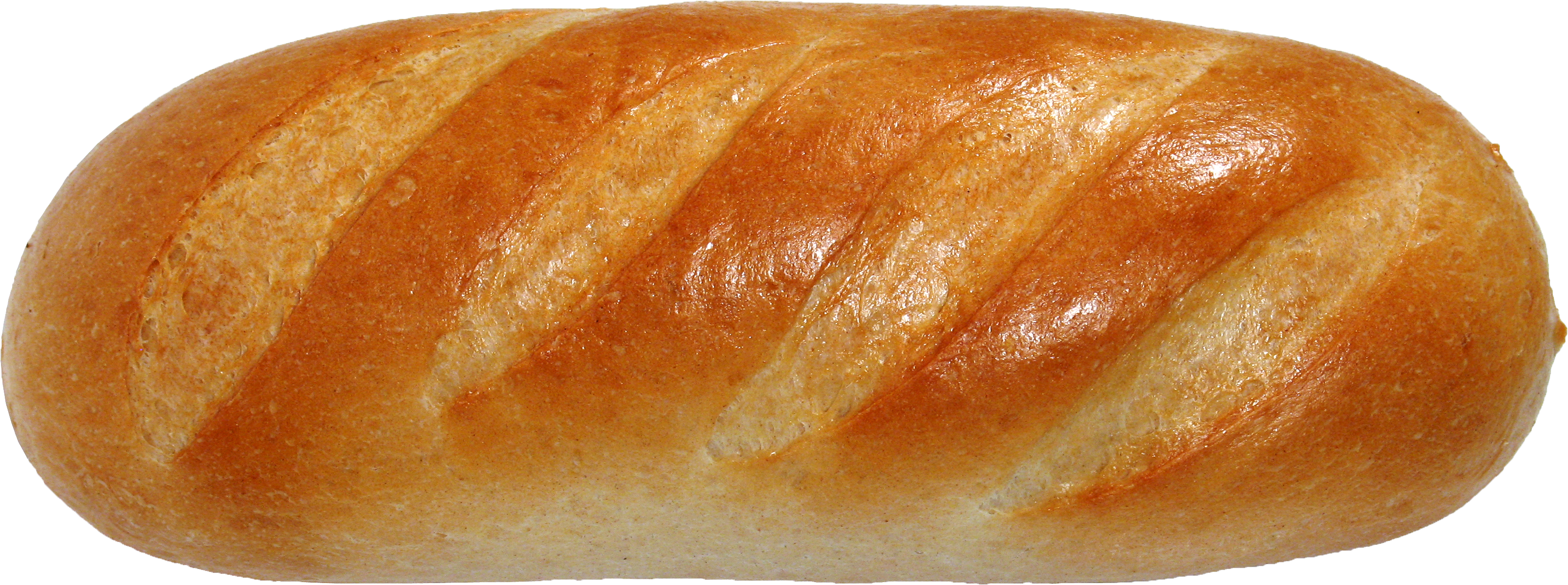 Bread - Батон Png (3249x1212), Png Download