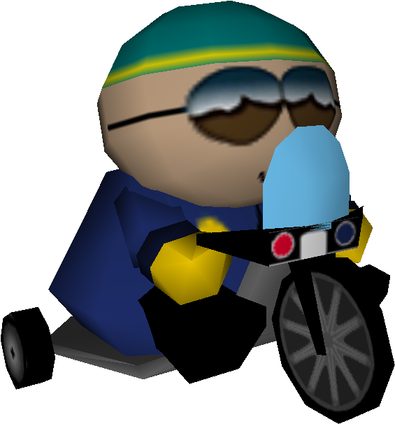 Download Zip Archive - South Park Rally Cartman (750x650), Png Download