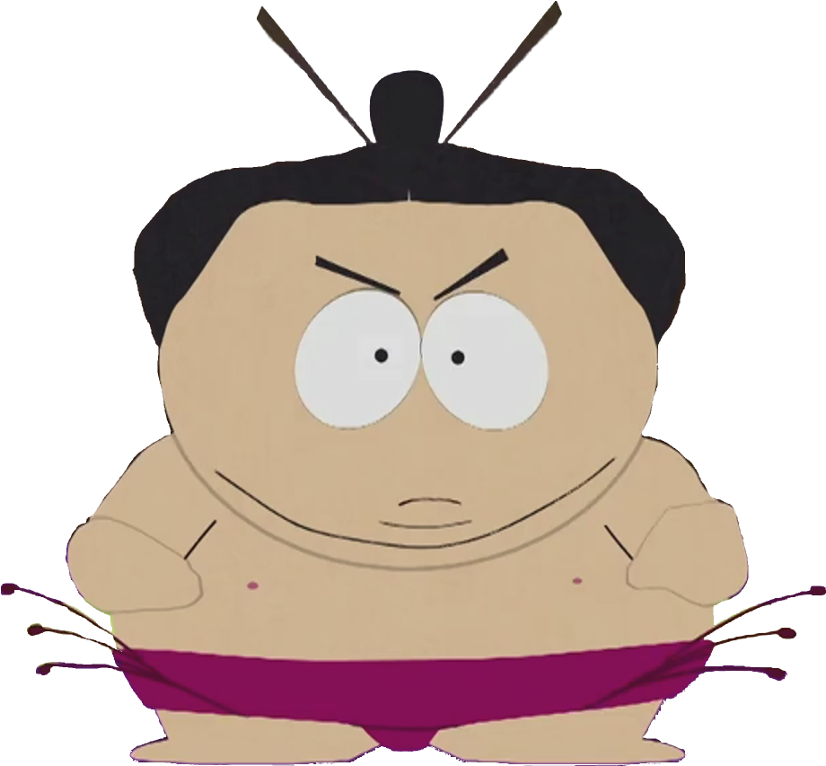 Sumo Wrestler Cartman - South Park Sumo Cartman (956x876), Png Download