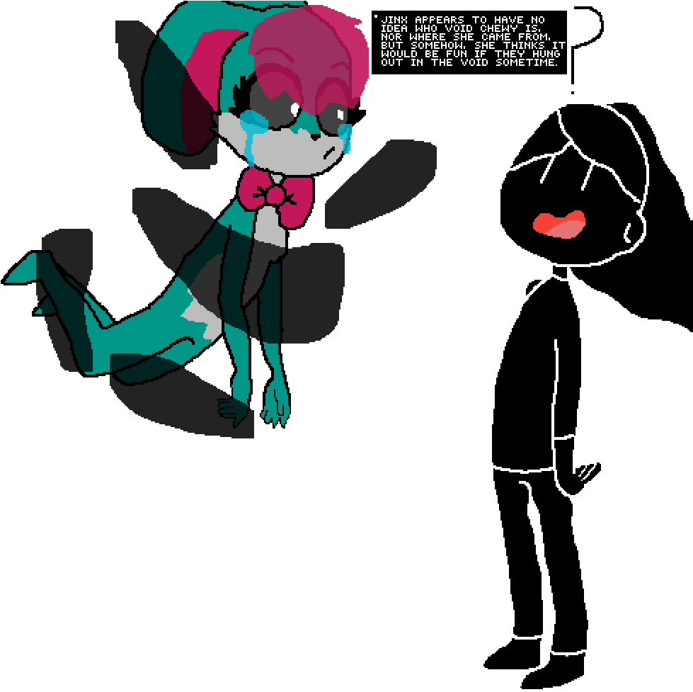 Jinx Meets Void Chewy - Chewy (1000x1000), Png Download