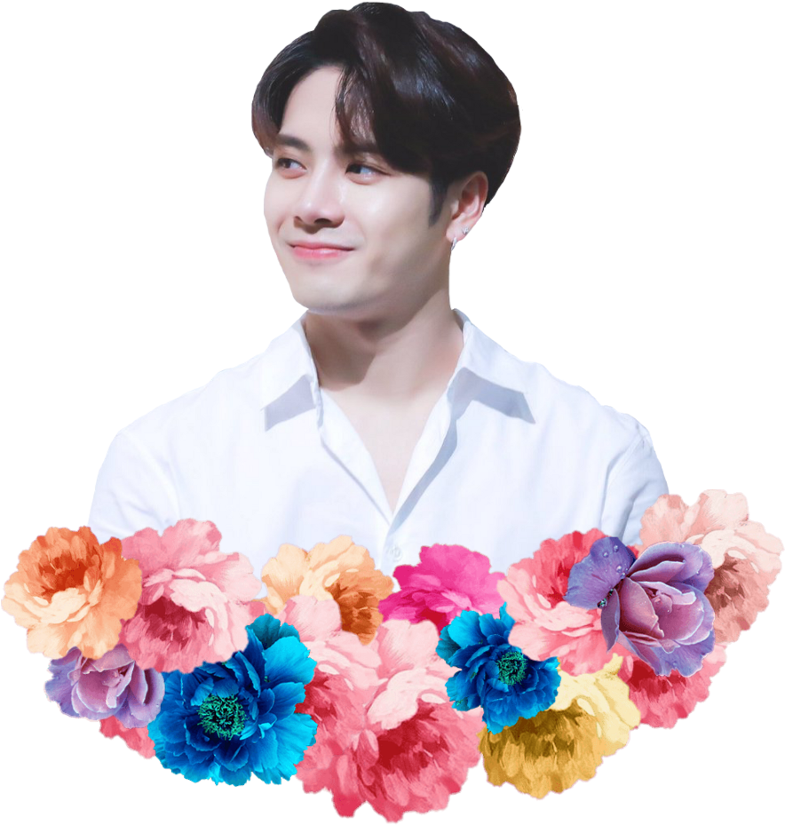 Flower Bunch Beach Towel (1024x1024), Png Download