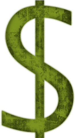 Dollar Sign Clipart (640x480), Png Download