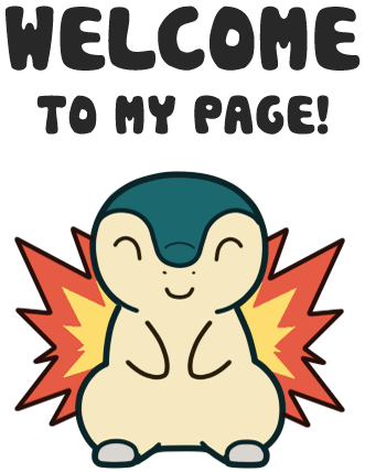 All About Cyndaquil - Cyndaquil From The Front (338x467), Png Download