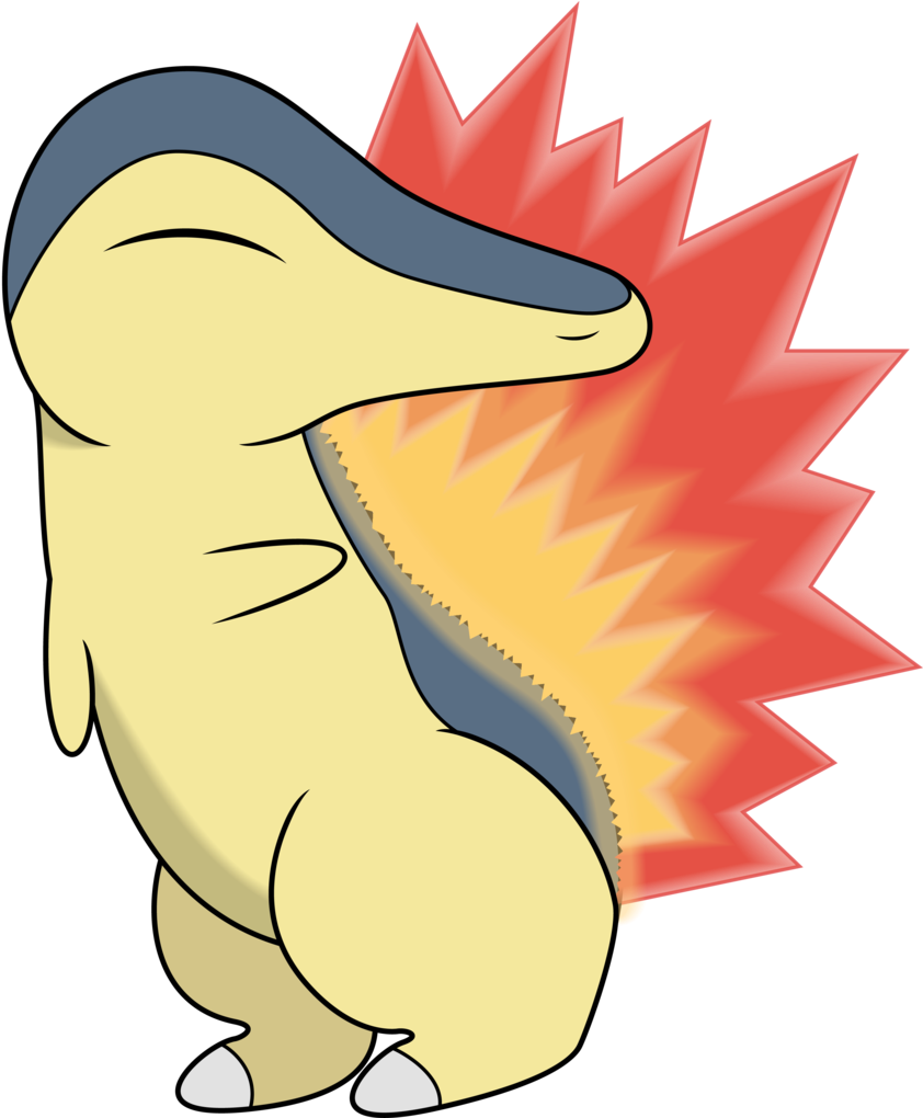 Free Download Cyndaquil Clipart Ash Ketchum Pokémon - Cyndaquil (900x1019), Png Download