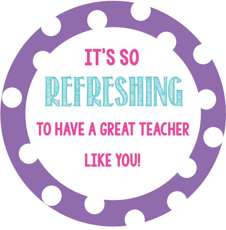 Teacher Appreciation Gift Tags Teacher Gift Tag - Teacher Appreciation Cup Tags (800x800), Png Download