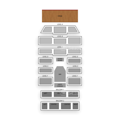 Boulder Theater Seating Chart Bear Grillz - Architecture (400x400), Png Download