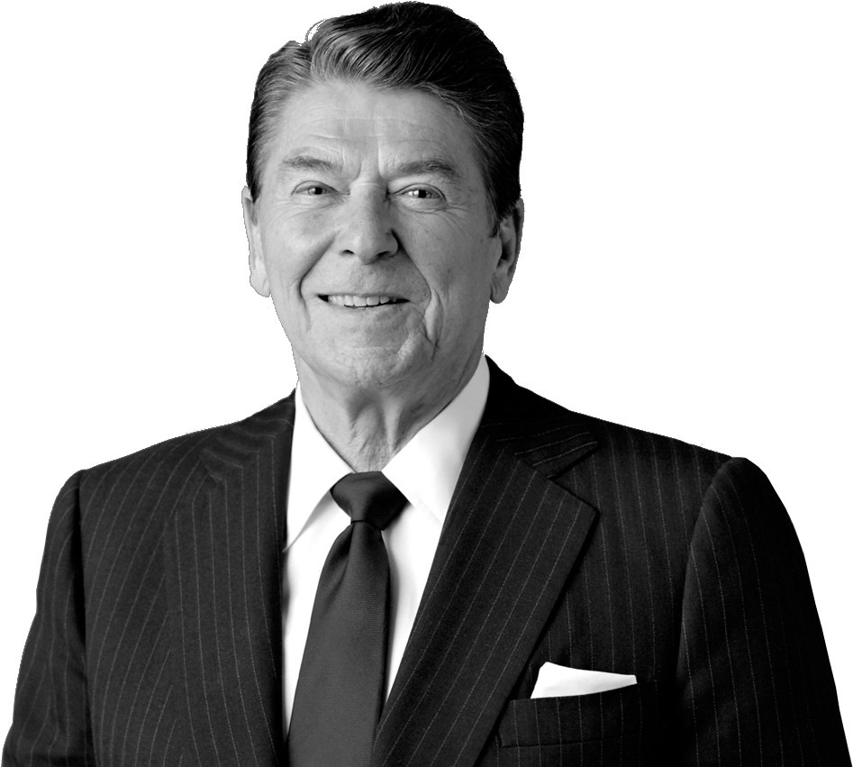 Download - Ronald Reagan No Background (1200x872), Png Download