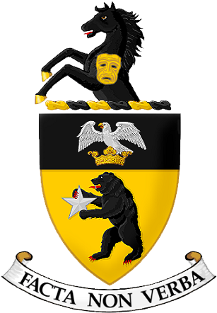 The Second Set Of Arms - Coat Of Arms Of Us Presidents (313x448), Png Download