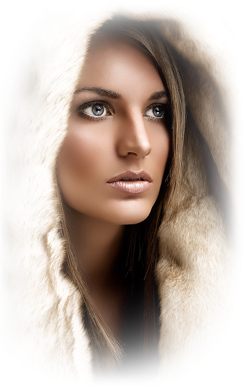 Pin By Людмила On Люди- Прозрачный Фон - Rostros De Mujer Png Tubes (531x800), Png Download