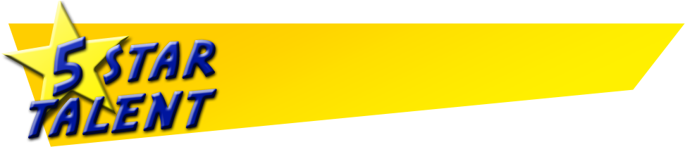 5 Star Talent Logo - Five Star (1000x220), Png Download