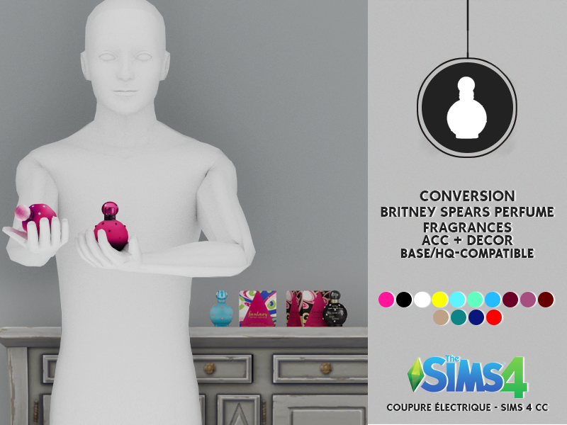 Britney Spears Fragrances - Sims 4 (800x600), Png Download
