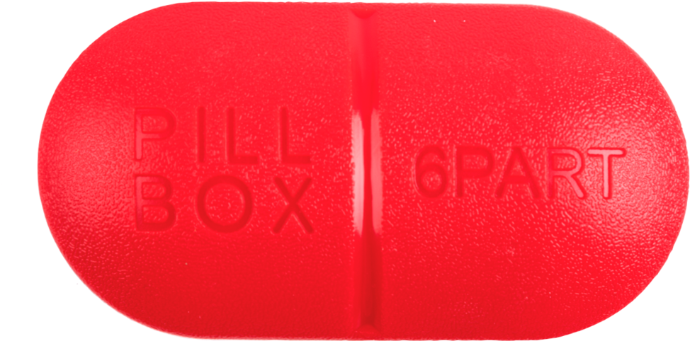 Red Pill Box Capsule - Pharmacy (1024x1024), Png Download